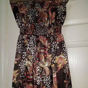 Wet Seal tubetop dress Size L